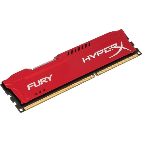 

Модуль памяти Kingston HyperX Fury Red DDR3 DIMM 1333MHz PC3-10600 CL9 - 4Gb HX313C9FR/4, HX313C9FR/4