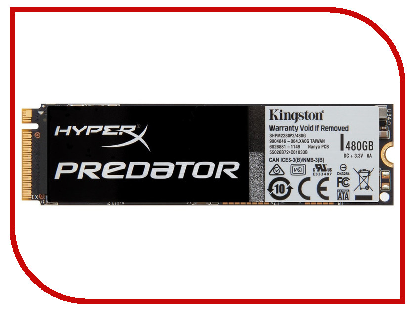 фото Жесткий диск 480Gb - Kingston SHPM2280P2/480G