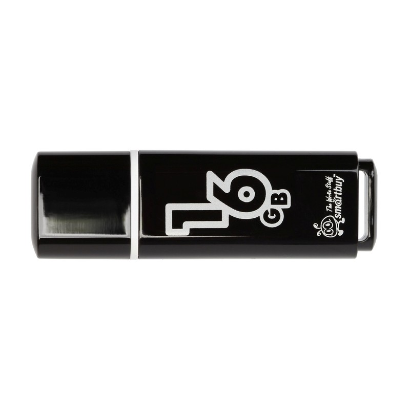 USB Flash Drive 16Gb - Smartbuy Glossy Black SB16GBGS-K цена и фото