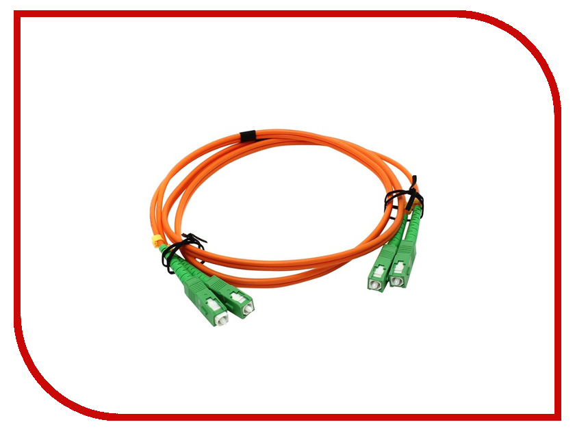 

Сетевой кабель VCOM Optical Patch Cord SC-SC Duplex 1m VDA202-1M, VDA202-1M