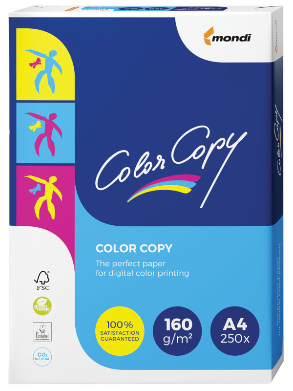 Бумага Color Copy A4 160g/m2 250 листов 16373 / 110348