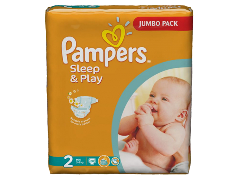 Подгузники Pampers Sleep & Play Mini 3-6кг 18шт 4015400122807