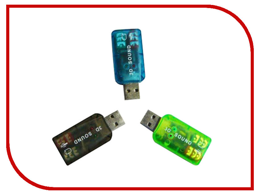 фото Звуковая карта ATcom USB-sound Card 5.1 3D Sound AT7807