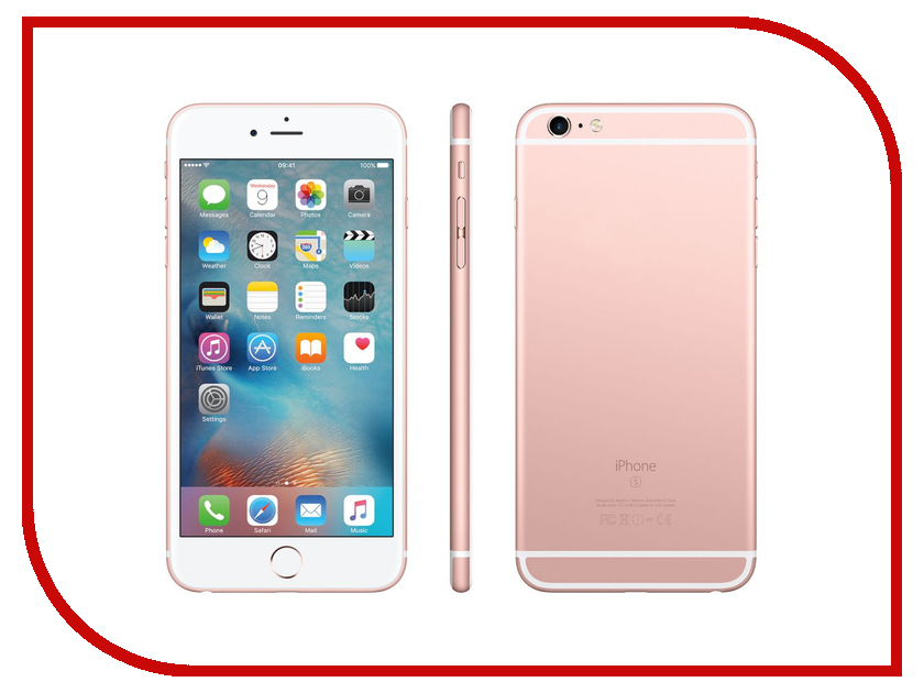 фото Сотовый телефон APPLE iPhone 6S Plus - 16Gb Rose Gold MKU52RU/A