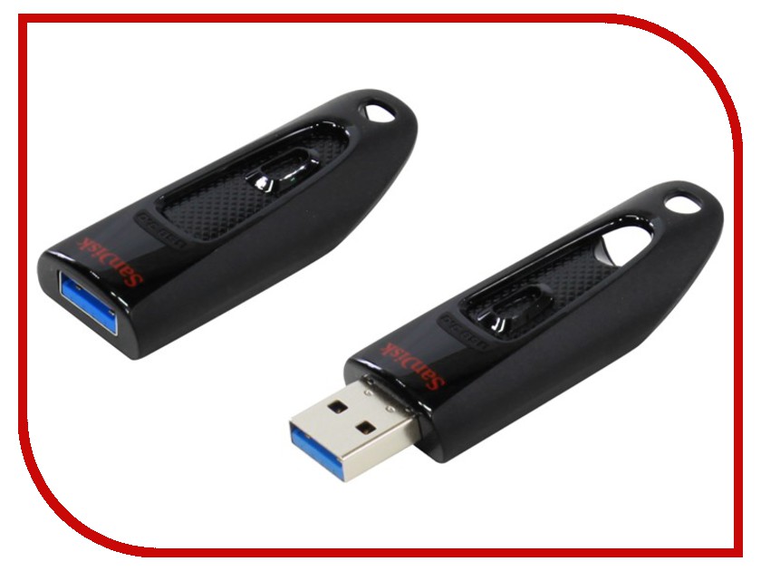 фото USB Flash Drive 128Gb - SanDisk Ultra USB 3.0 SDCZ48-128G-U46