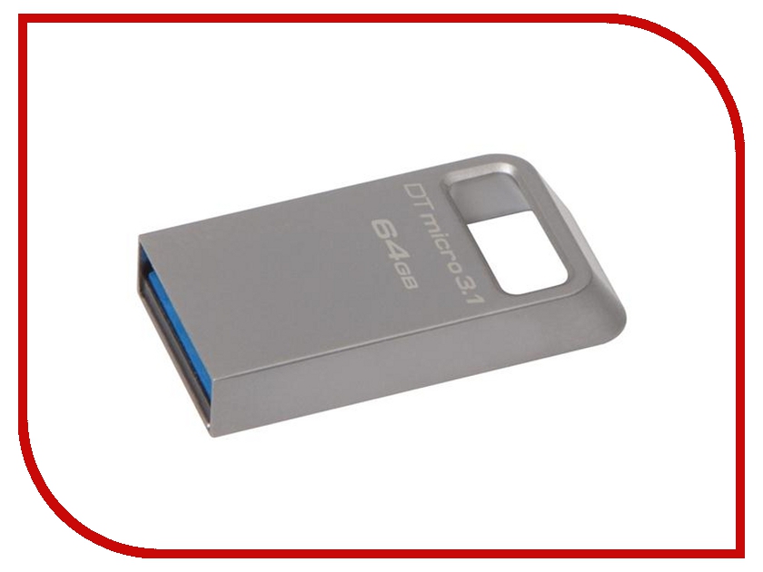 фото USB Flash Drive 64Gb - Kingston DataTraveler Micro USB 3.1 DTMC3/64Gb