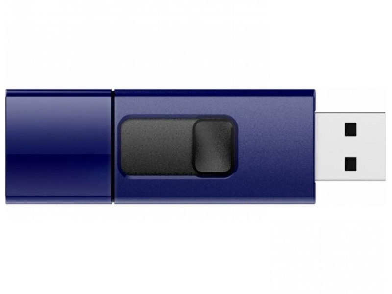 USB Flash Drive 32Gb - Silicon Power Blaze B05 USB 3.0 Blue SP032GBUF3B05V1D usb flash drive 16gb silicon power ultima u03 white sp016gbuf2u03v1w
