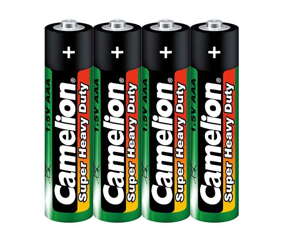 Батарейка AAA - Camelion Green R03 R03P-BP4G (4 штуки) батарейка aaa pkcell r03p 4s 24 24 штуки
