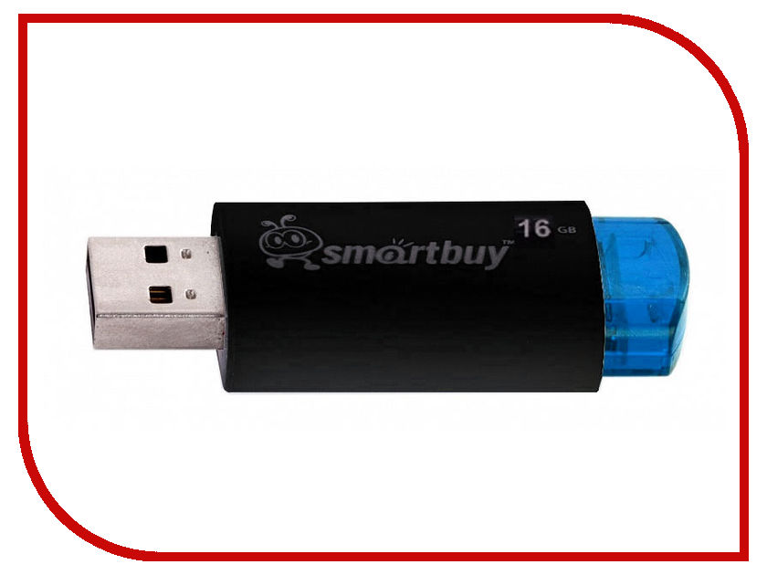 фото USB Flash Drive 16Gb - SmartBuy Click Blue SB16GBCL-B