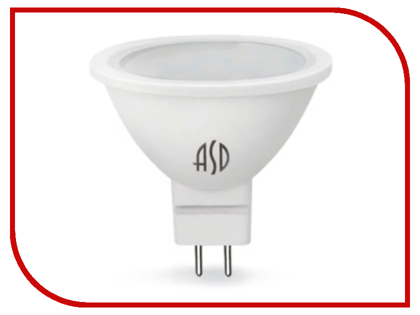 

Лампочка ASD LED-JCDR-Standard GU5.3 3W 4000К 160-260V 4690612001418, LED-JCDR-Standard