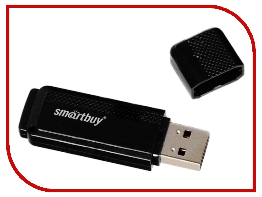 

USB Flash Drive 64Gb - SmartBuy Dock Black SB64GBDK-K3