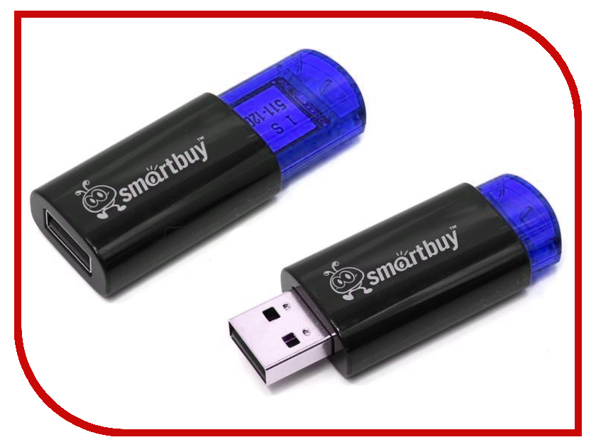 фото USB Flash Drive 32Gb - SmartBuy Click Blue SB32GBCL-B