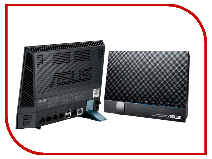 фото Wi-Fi роутер ASUS DSL-N17U