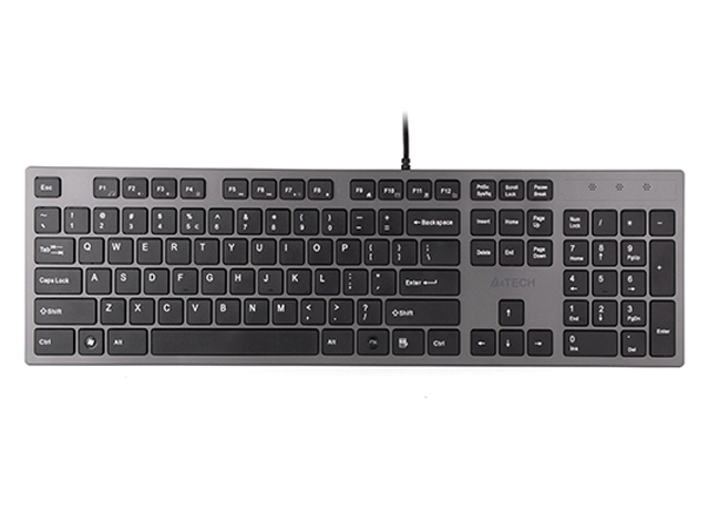 цена Клавиатура A4Tech KV-300H Dark Grey USB