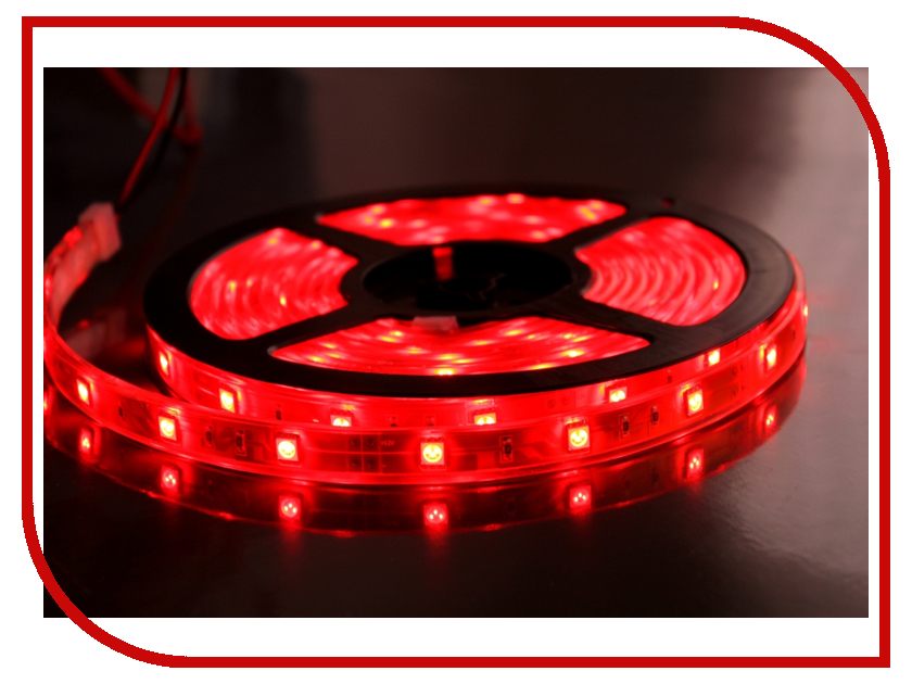 

Светодиодная лента ASD LS 50R-30/65 30LED 7.2W/m 12В 5m IP65 Red 4690612000619