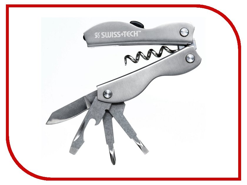 

Мультитул Swiss+Tech Vintage Corkscrew Tool Silver ST33320