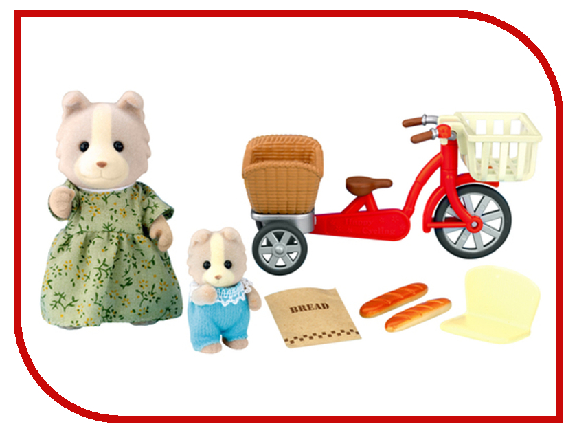 

Игрушка Sylvanian Families Велосипедная прогулка 2236 / 4281, Велосипедная прогулка