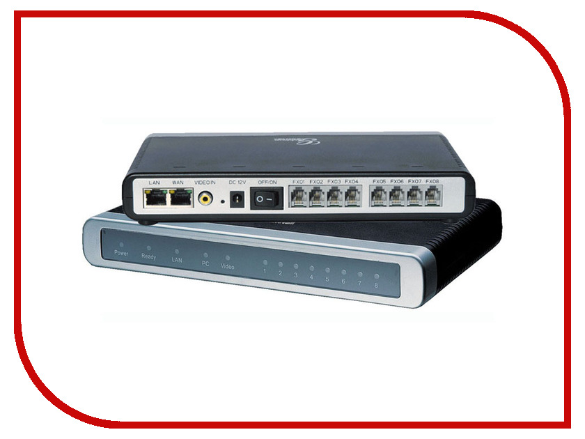 

VoIP оборудование Grandstream GXW4108, GXW4108