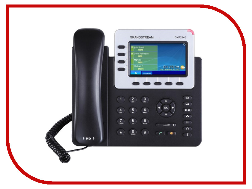 

VoIP оборудование Grandstream GXP2140