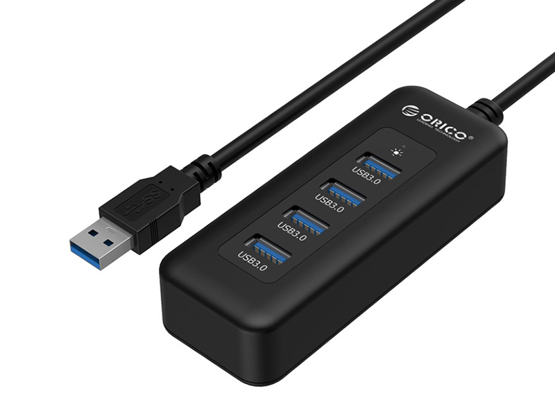 

Хаб USB Orico U3R1H4-BK 4-Ports Black, U3R1H4-BK