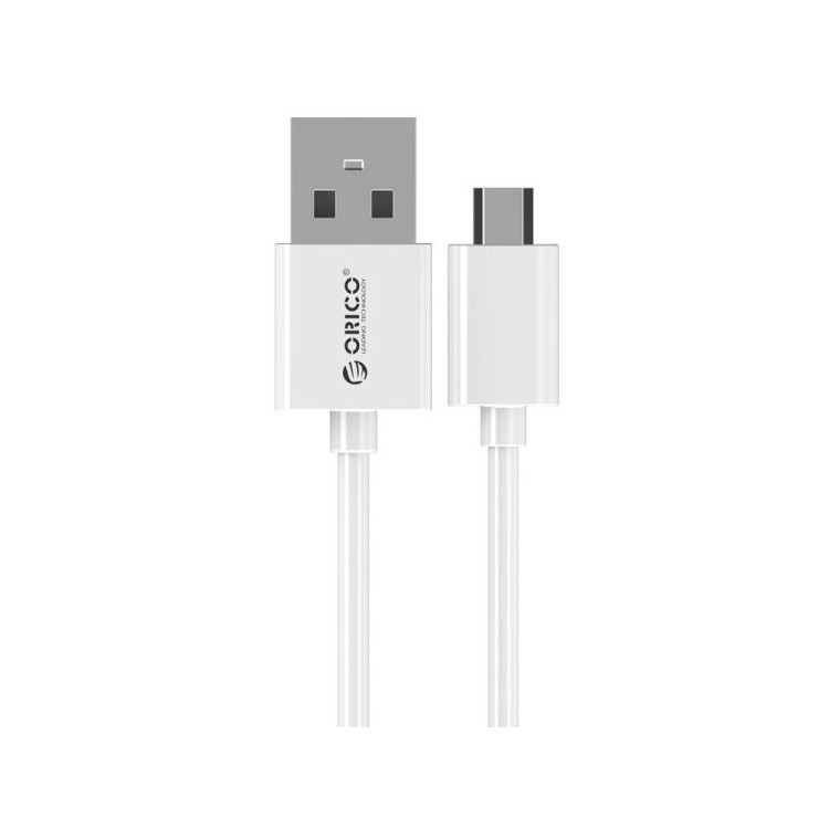 фото Аксессуар orico usb to microusb 1m adc-10-wh white