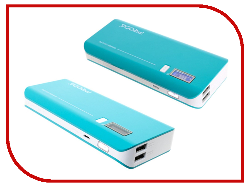 фото Аккумулятор Remax Power Bank V10i Proda Jane Series 20000mAh Mint Blue