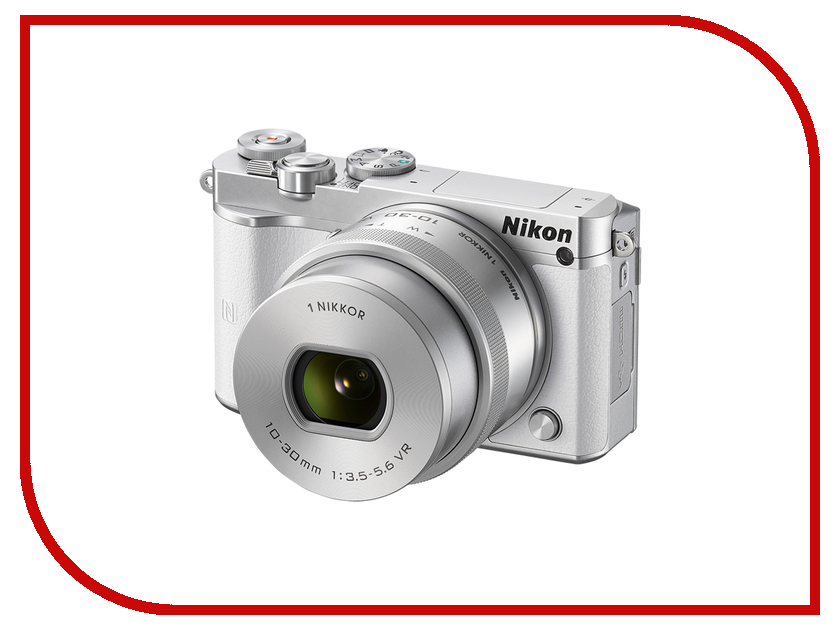 фото Фотоаппарат Nikon 1 J5 Kit 10-30 mm F/3.5-5.6 VR PD-Zoom White-Silver