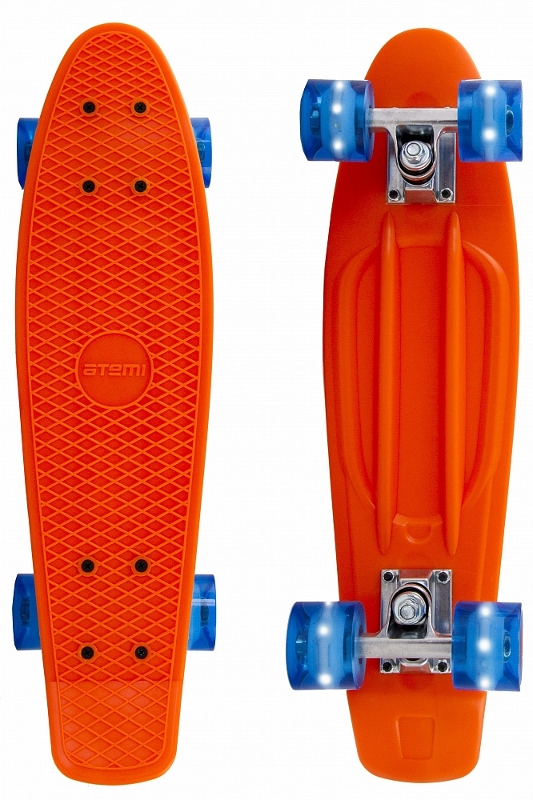 фото Скейт atemi penny board apb-3.15 orange