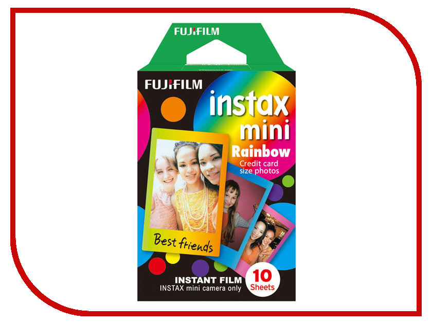 

Fujifilm Colorfilm Instax Mini Rainbow 16276405