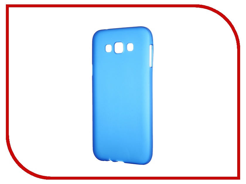фото Аксессуар Чехол-накладка Samsung Galaxy SM-E700 E7 Activ Silicone Blue Mat 46701