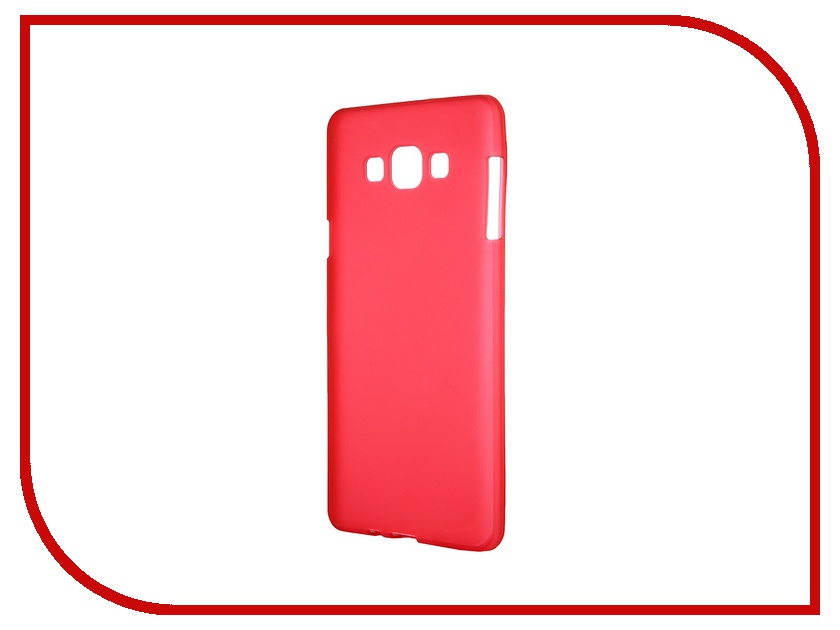 фото Аксессуар Чехол-накладка Samsung Galaxy SM-A700 A7 Activ Silicone Red Mat 46693