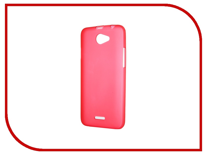 фото Аксессуар Чехол-накладка HTC Desire 516 Activ Silicone Red Mat 45818