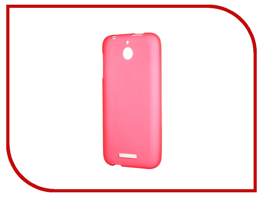 фото Аксессуар Чехол-накладка HTC Desire 510 Activ Silicone Red Mat 44302