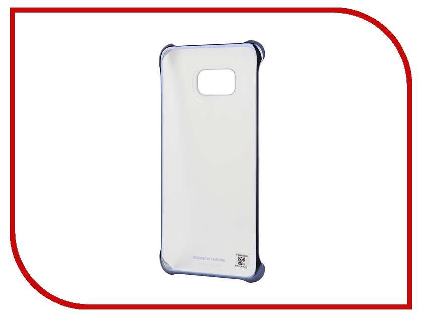 фото Аксессуар Чехол-накладка Samsung SM-G928 Galaxy S6 Edge+ Clear Cover Black SAM-EF-QG928CBEGRU