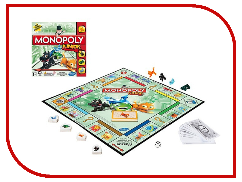 

Игрушка Hasbro Моя первая монополия A6984121