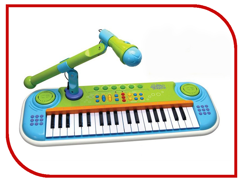 фото Детский музыкальный инструмент Potex Синтезатор Color Base Б39638