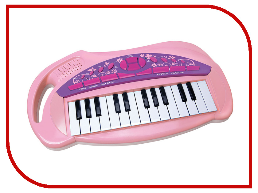 фото Детский музыкальный инструмент Potex Синтезатор Starz Piano Pink Б48724