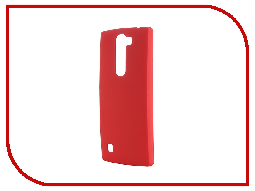 фото Аксессуар Чехол-накладка LG G4C Pulsar Clipcase PC Soft-Touch Red PCC0043