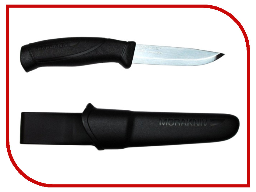 

Нож Morakniv Companion Black - длина лезвия 103мм, Companion