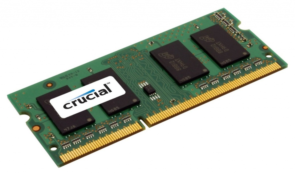 фото Модуль памяти crucial ddr3l so-dimm 1600mhz pc3-12800 - 8gb ct102464bf160b