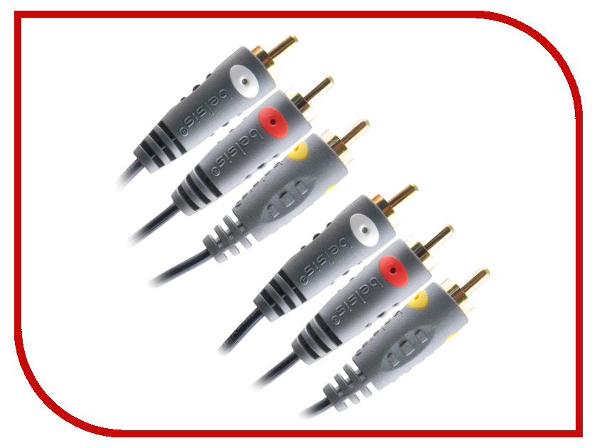 

Аксессуар Belsis 3xRCA - 3xRCA 1.8m BGL1115, BGL1115