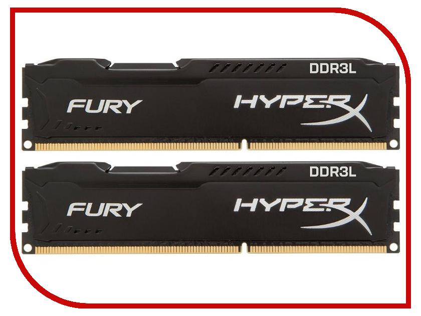 

Модуль памяти Kingston PC3-12800 DIMM DDR3L 1600MHz CL10 - 16Gb (2x8Gb) HX316LC10FBK2/16