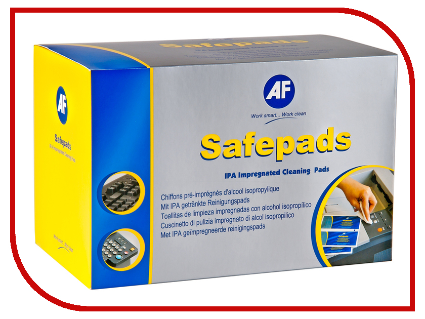 

Аксессуар AF International ASPA100 Safepads - салфетки