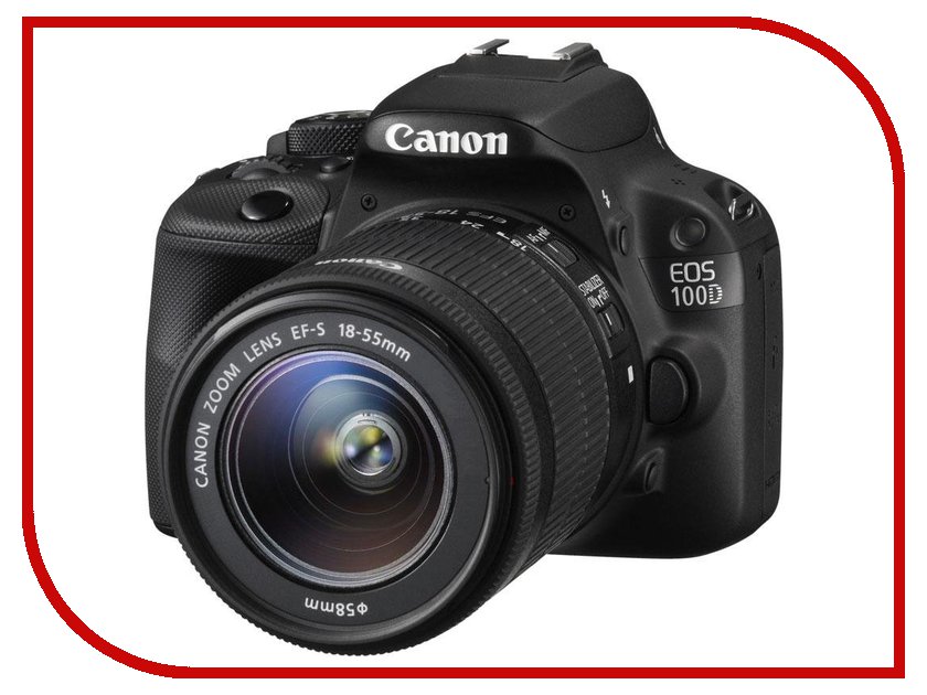 фото Фотоаппарат Canon EOS 100D Kit EF-S 18-55 III DC Black