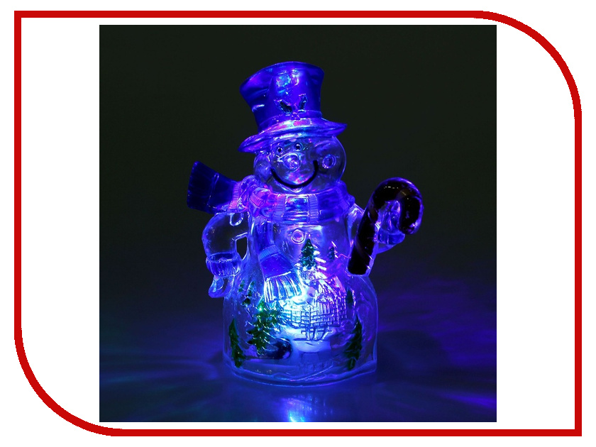 

Новогодний сувенир Luazon Снеговик и леденец RGB 1077334