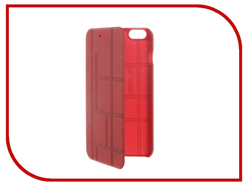фото Аксессуар Чехол-книжка MOMAX Elite Case для iPhone 6 Plus FDAPIP6LBD Red