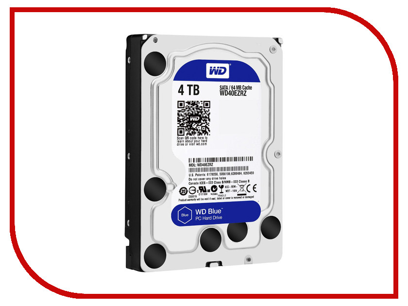 фото Жесткий диск 4Tb - Western Digital WD40EZRZ