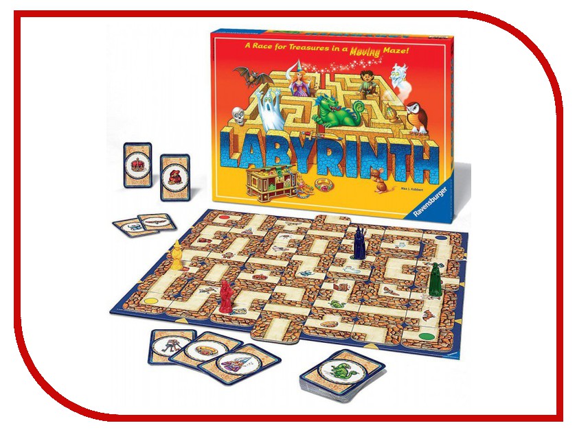 

Настольная игра Ravensburger Сумасшедший Лабиринт 265824 / 26481, Сумасшедший Лабиринт