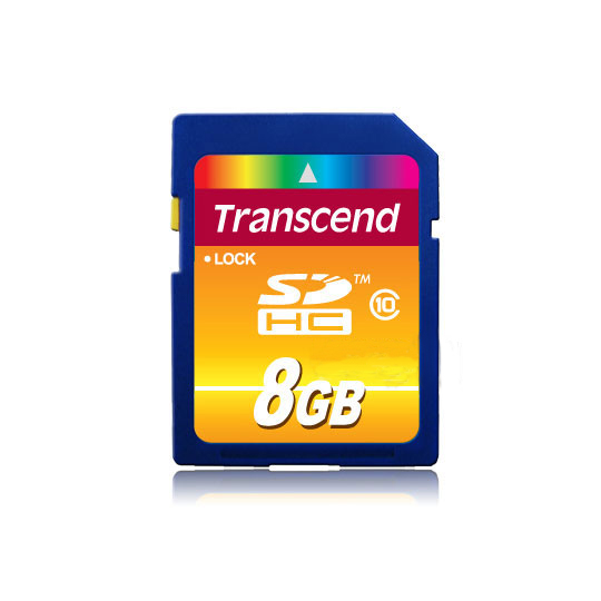 фото Карта памяти 8gb - transcend high-capacity ultimate class 10 - secure digital ts8gsdhc10