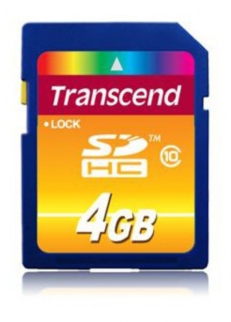 

Карта памяти 4Gb - Transcend Class 10 - Secure Digital TS4GSDHC10, Secure Digital